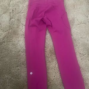 Lululemon size 4 all the right Places High Rise Crop 23”